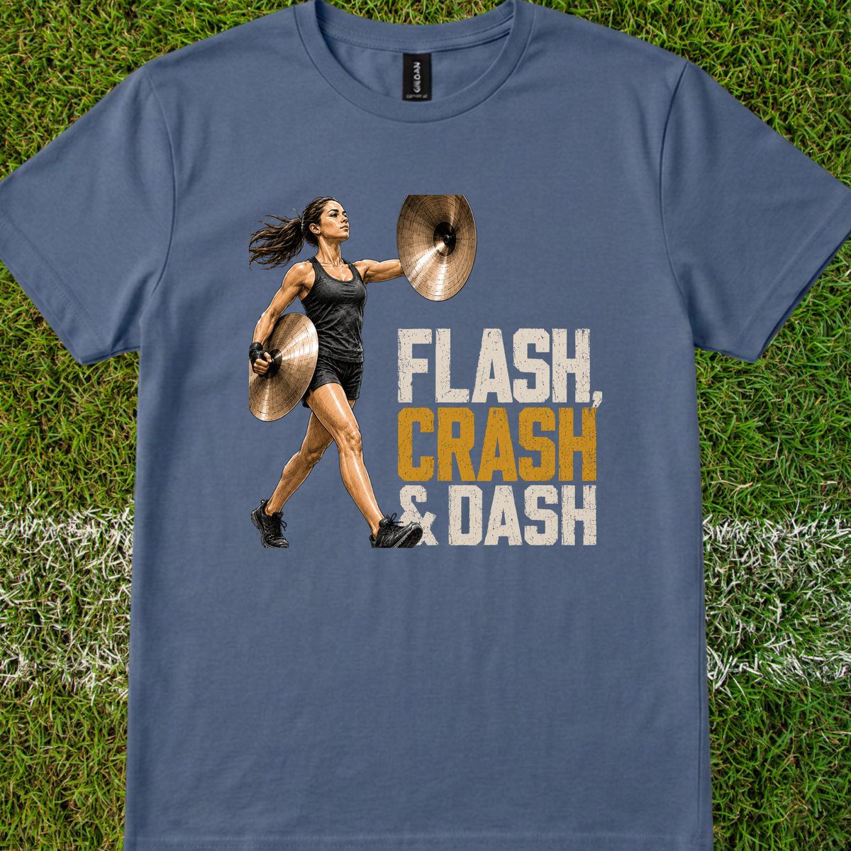 Flash, crash, dash (version 1) - Quality Tee