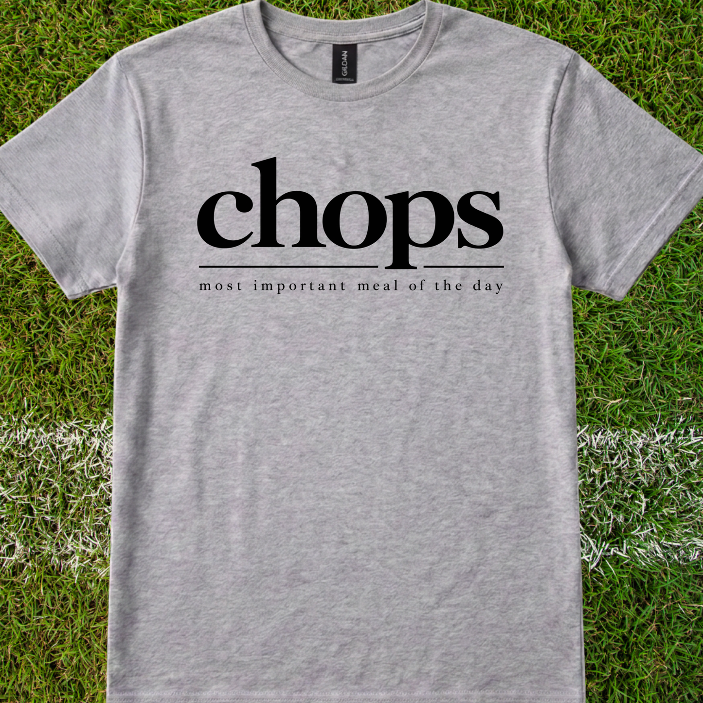 Chops, most important meal (marching) - Quality Tee