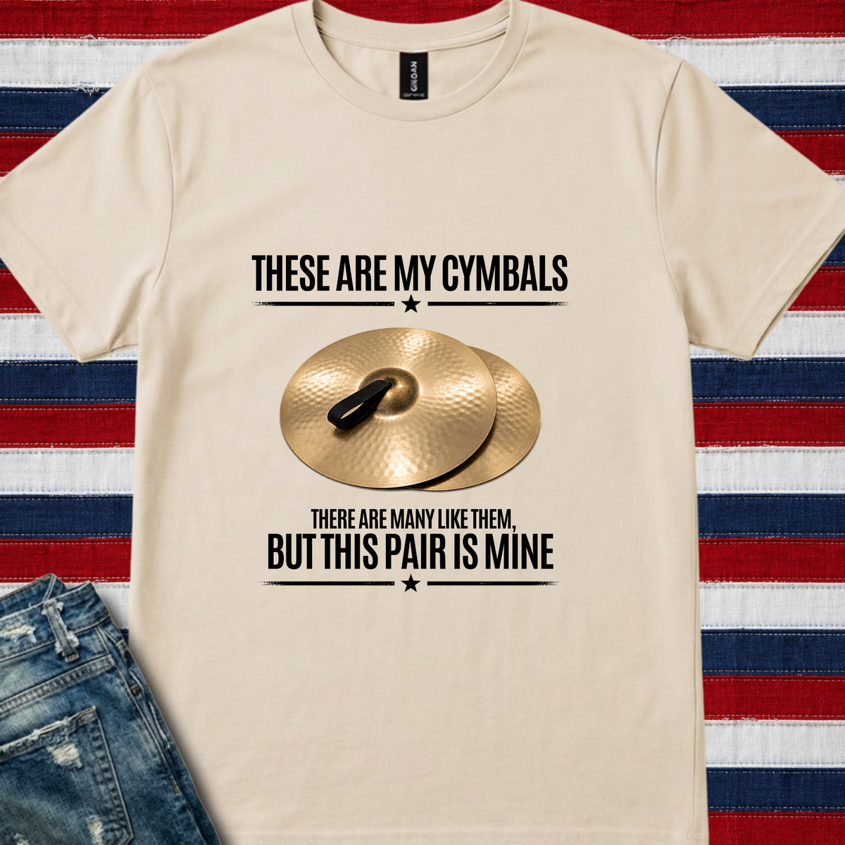 These are my cymbals - Quality Tee
