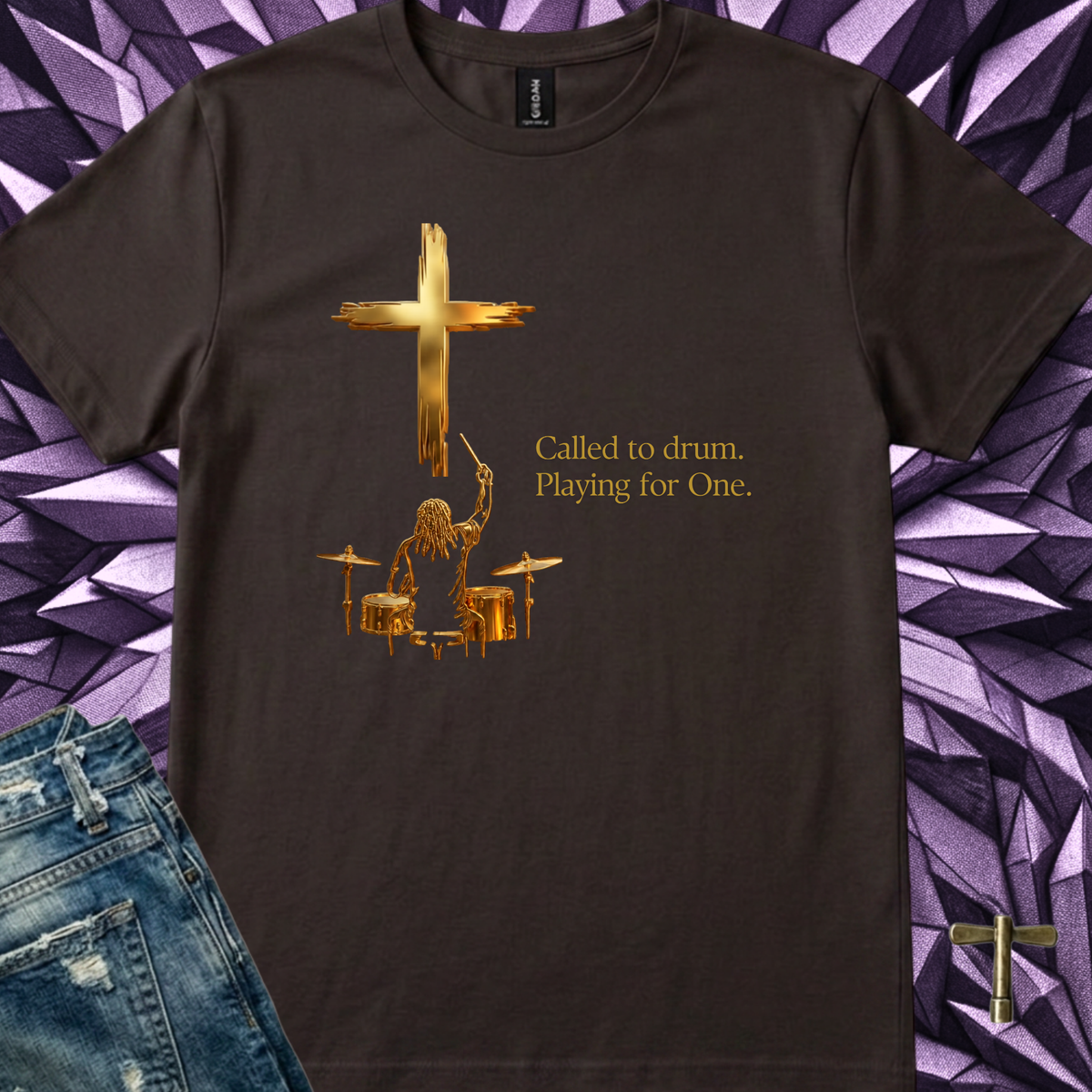 Called to drum (version 1) - Quality Tee