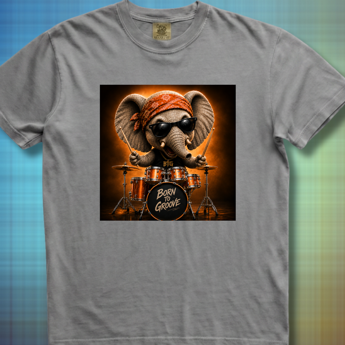 Born to groove (elephant) - Premium Tee
