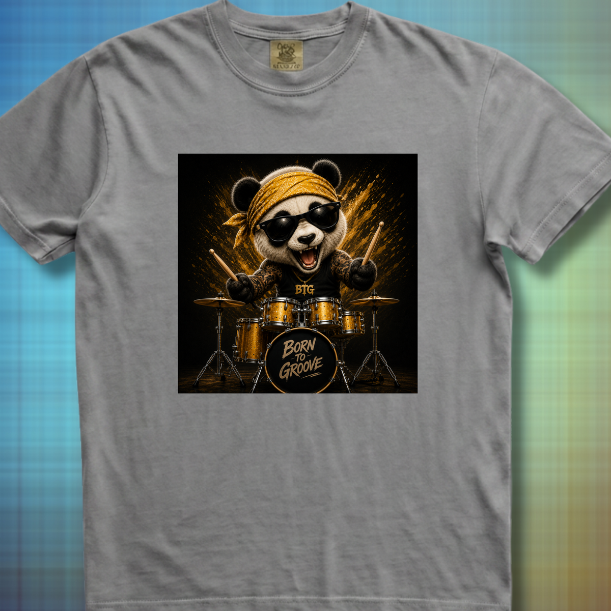 Born to groove (panda) - Premium Tee