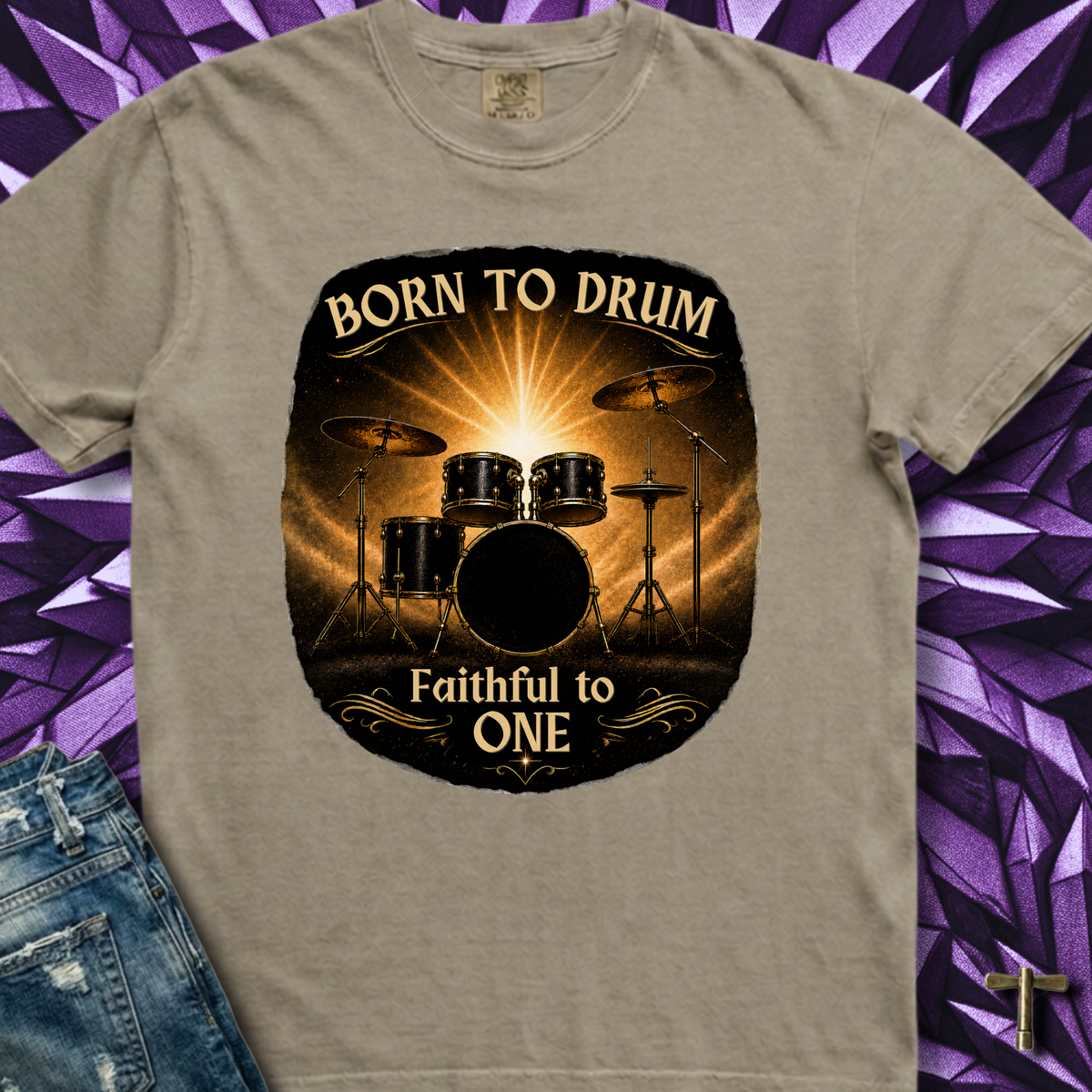 Born to drum - Premium Tee