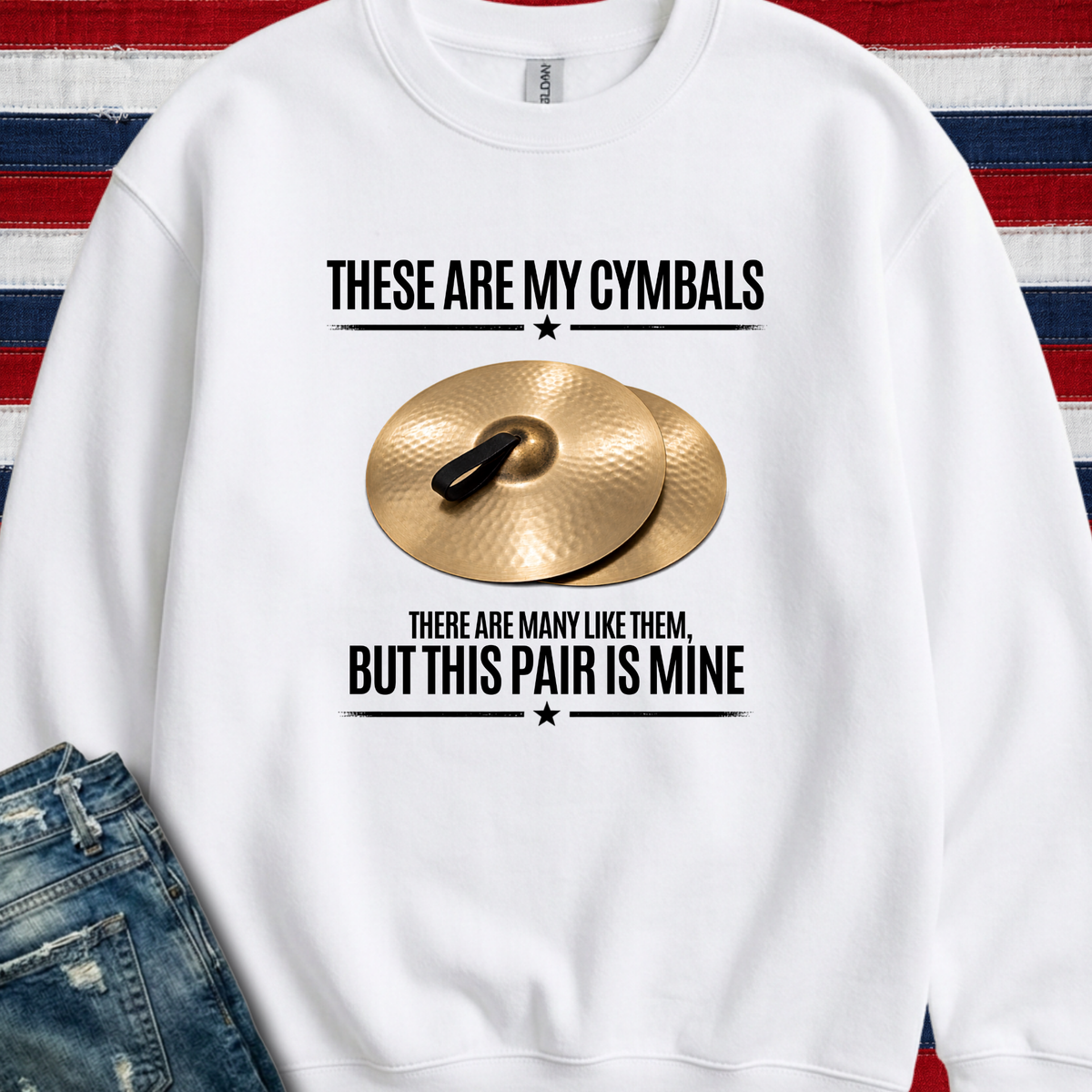 These are my cymbals - Sweatshirt