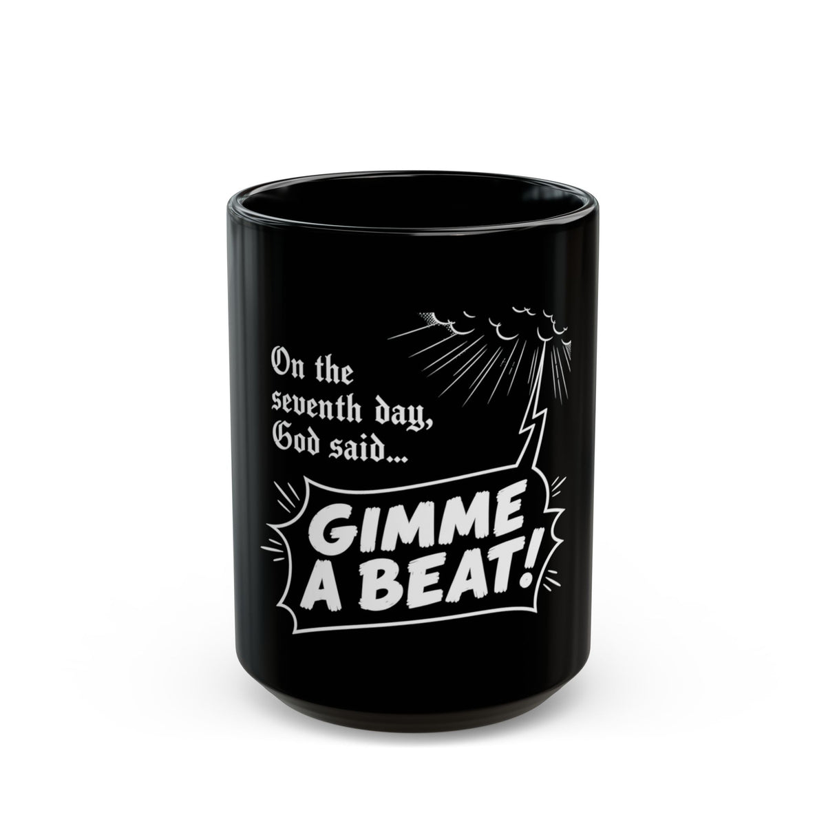 And on the seventh day - Mug