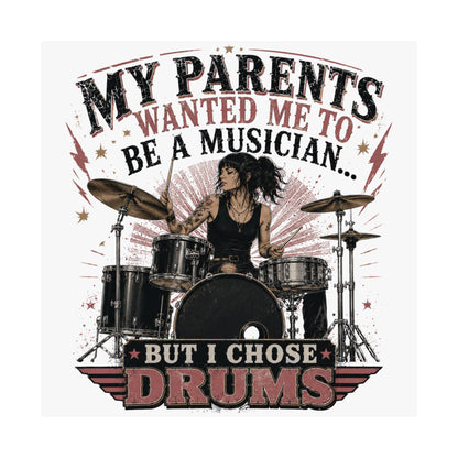 But I chose drums (chick) - Poster