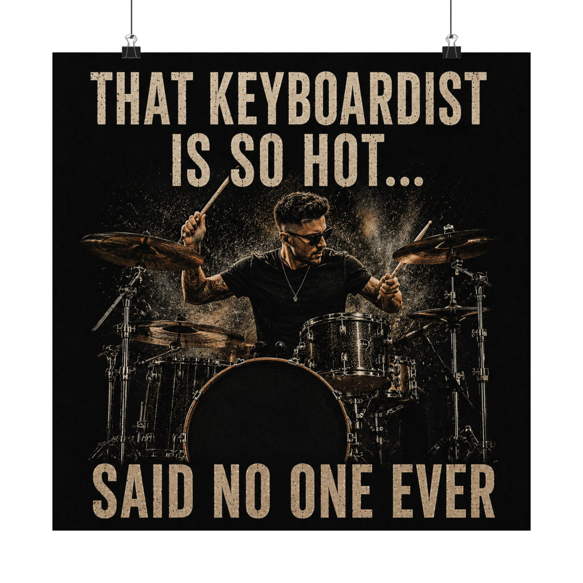 That keyboardist is so hot - Poster