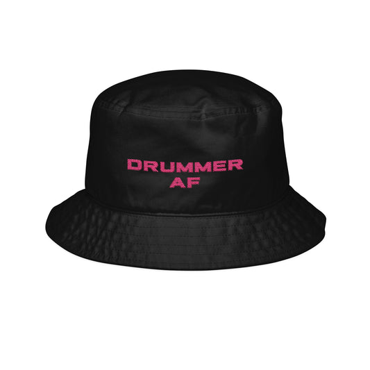 Drummer AF (hot pink) - Bucket Hat (embroidered)
