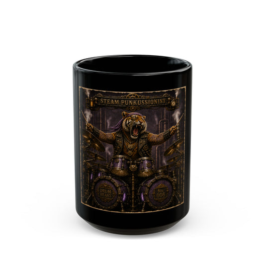 Steam punkussionist (tiger) - Mug