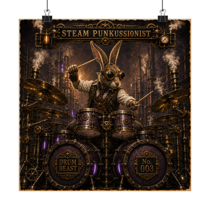 Steam Punkussionist (Hare) - Poster