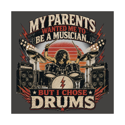 But I chose drums (hair) - Poster