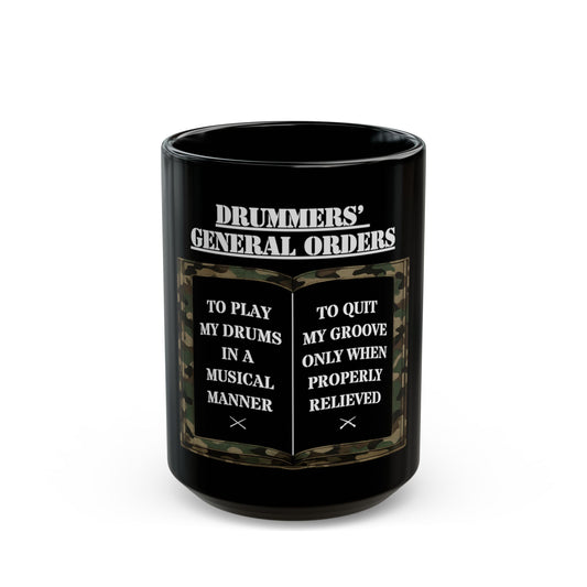 Drummers' general orders - Mug