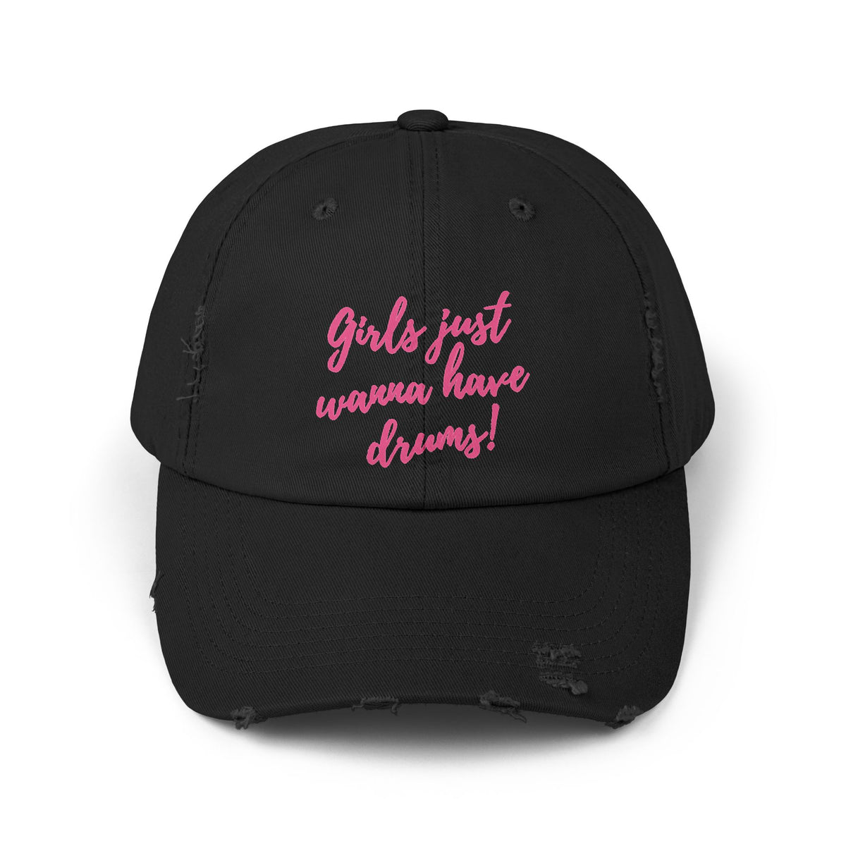 Girls just wanna have drums - Hat (distressed)