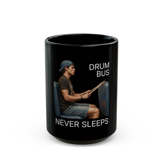 Drum bus never sleeps - Mug