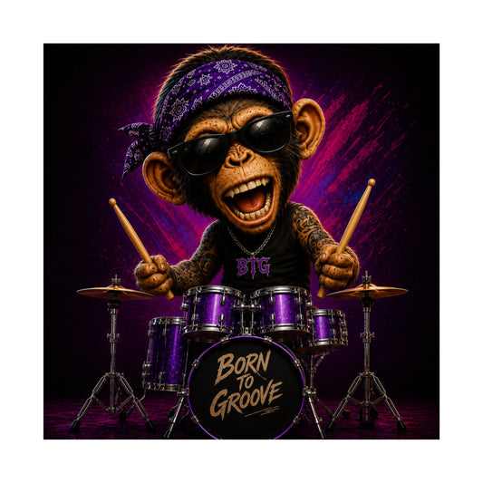 Born to Groove (Monkey) - Poster