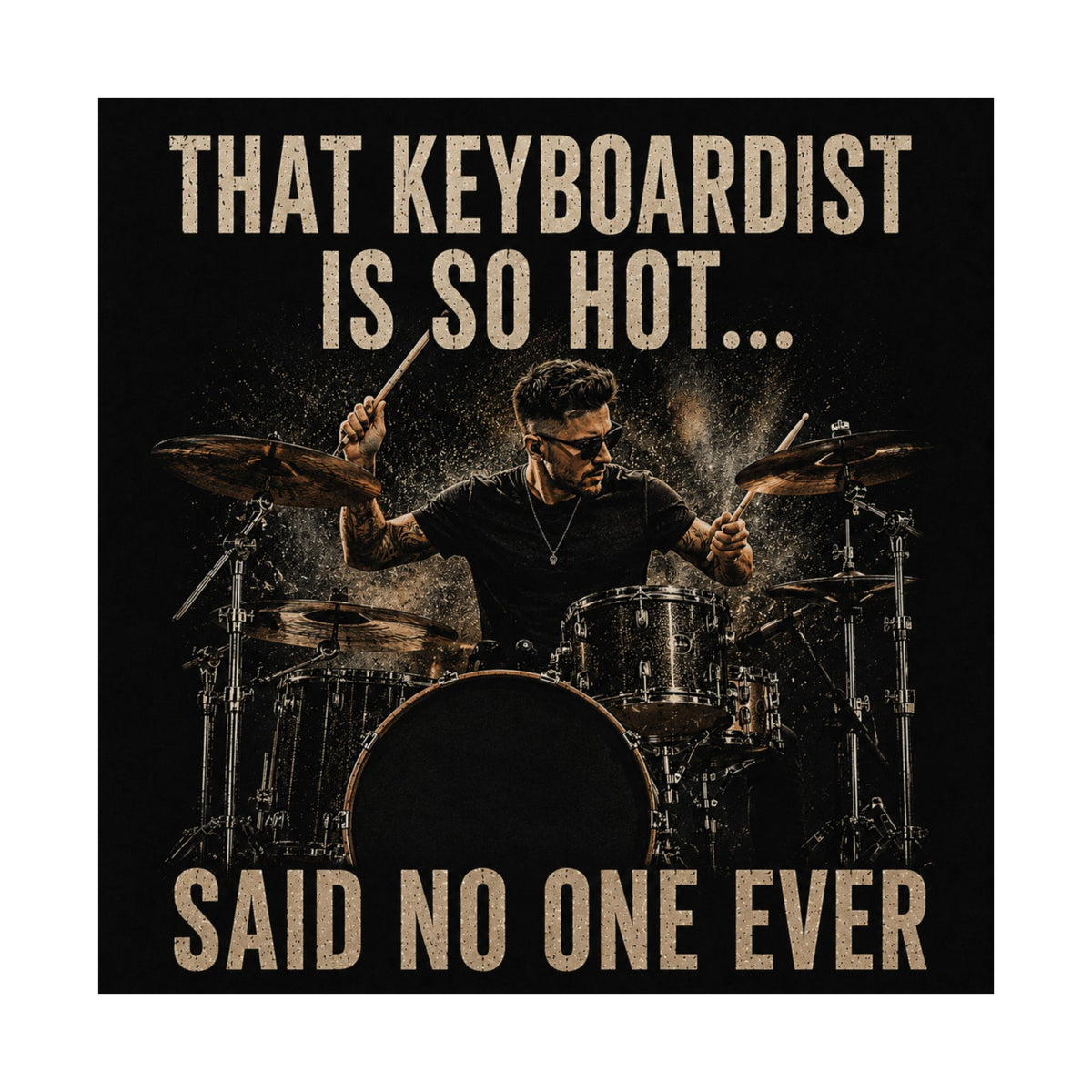 That keyboardist is so hot - Poster