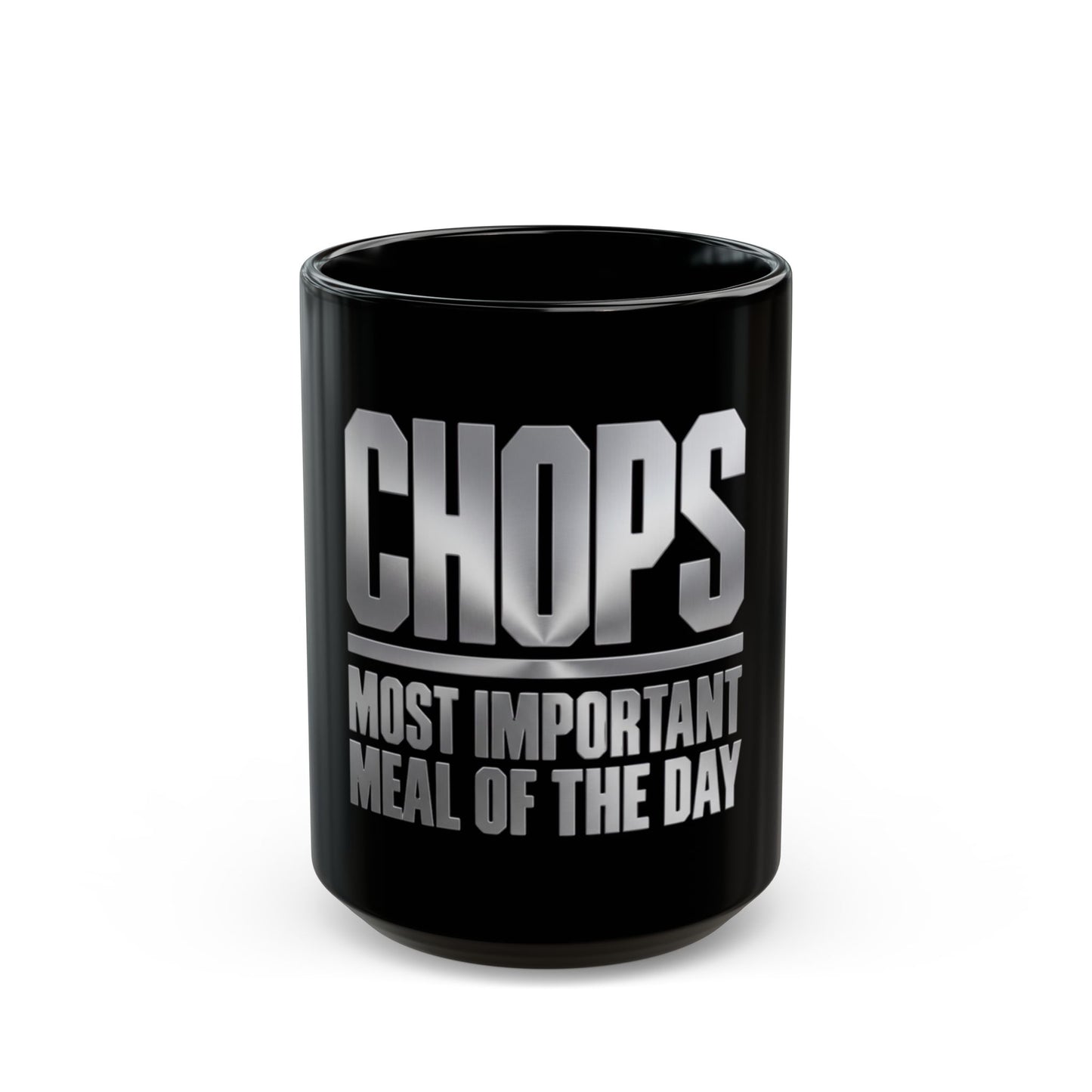 Chops (silver) - Mug