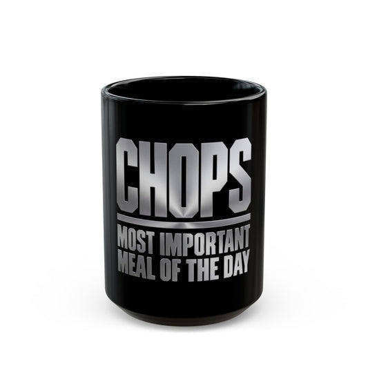 Chops (silver) - Mug
