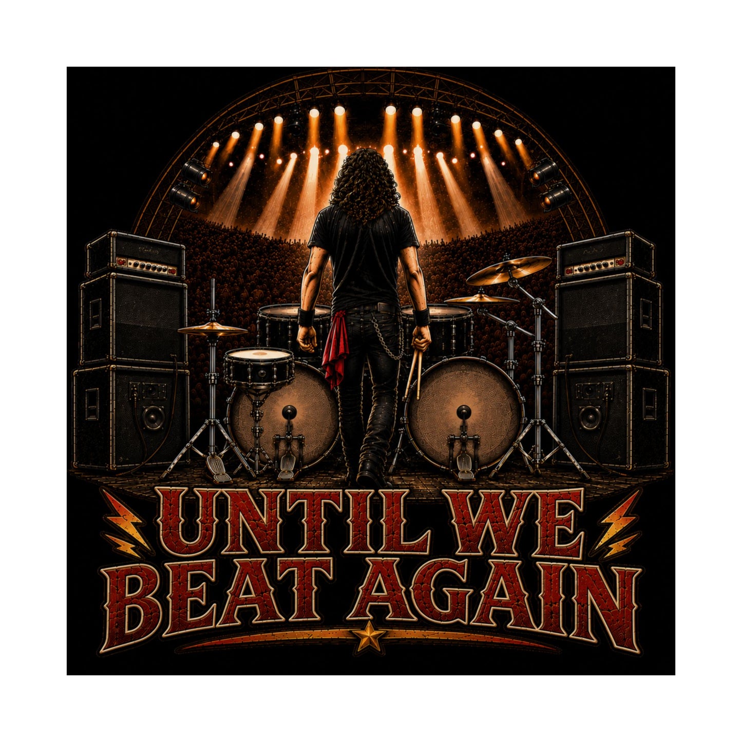 Until we beat again (stadium) - Poster