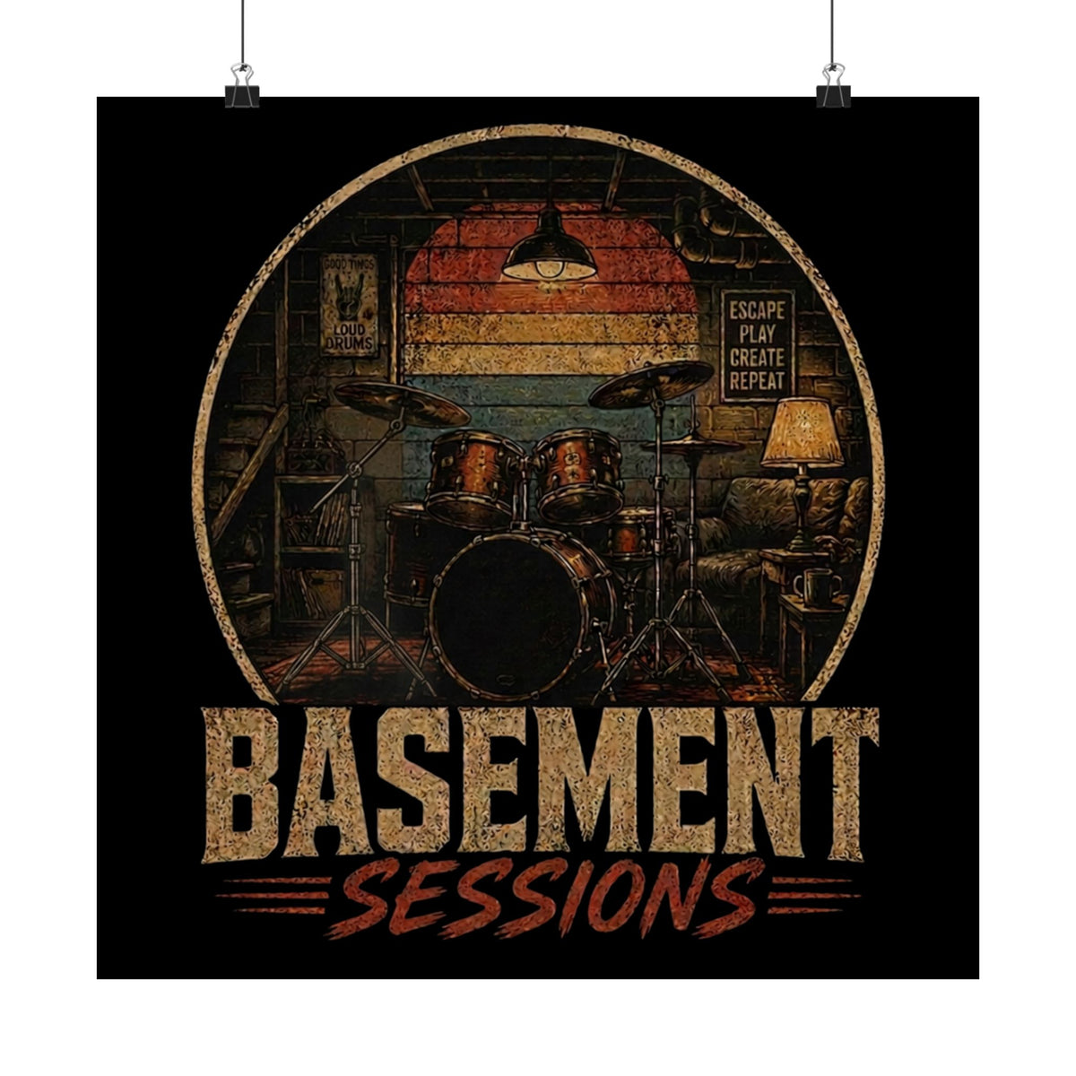 Basement sessions - Poster
