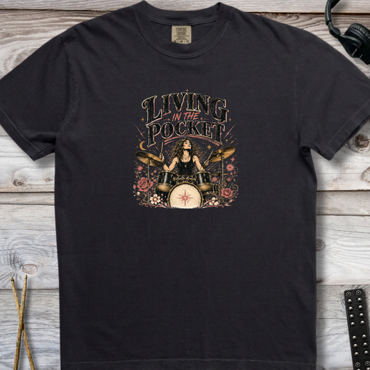 Living in the Pocket - Premium Tee