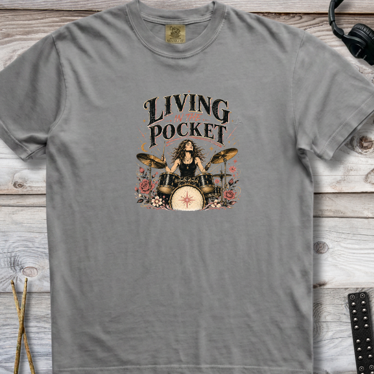 Living in the Pocket - Premium Tee
