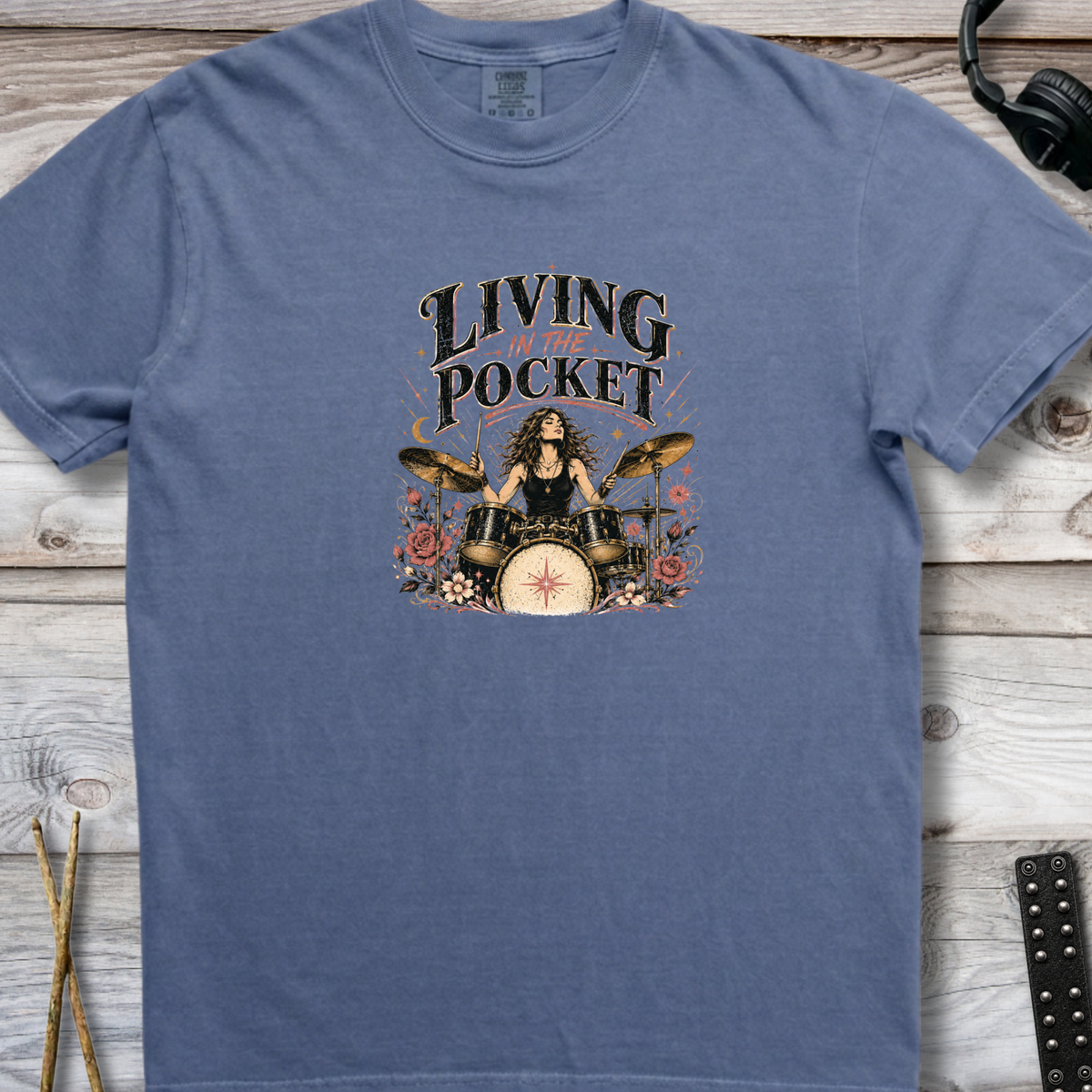 Living in the Pocket - Premium Tee