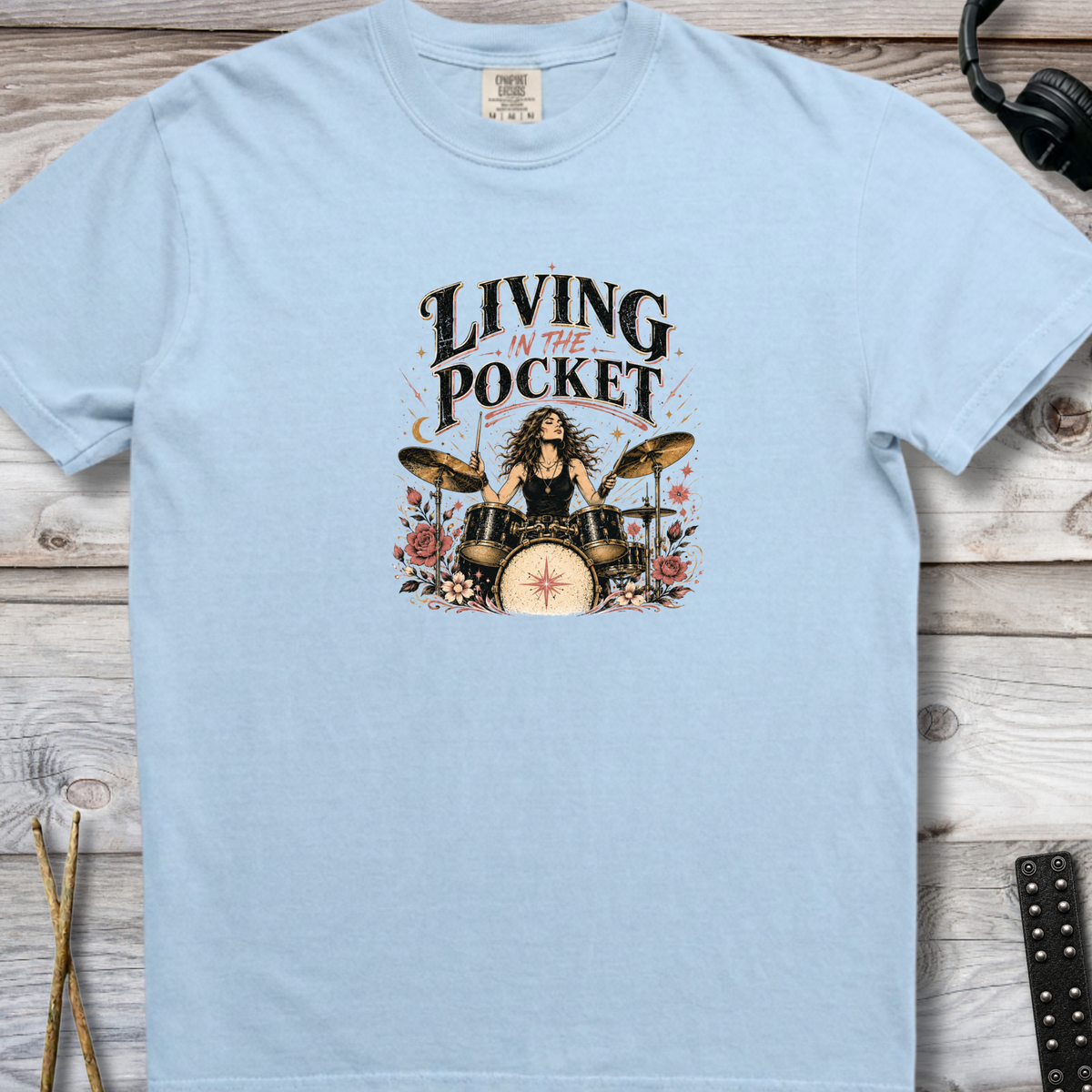 Living in the Pocket - Premium Tee