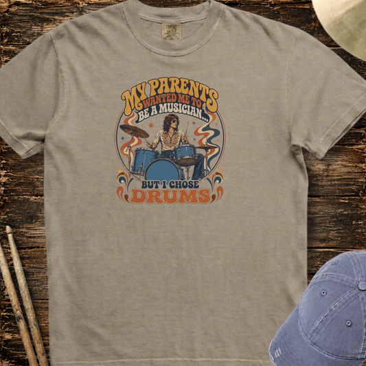 I chose drums (70s) - Premium Tee