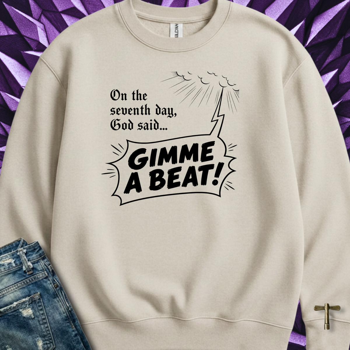 Seventh day commandment - Sweatshirt