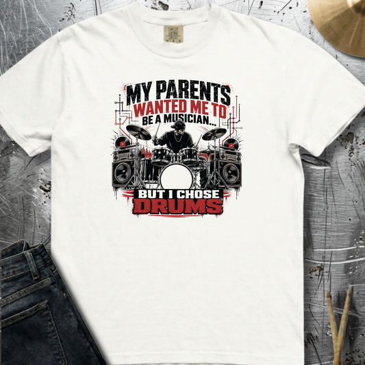 I chose drums (hip hop) - Premium Tee