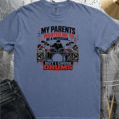 I chose drums (hip hop) - Premium Tee