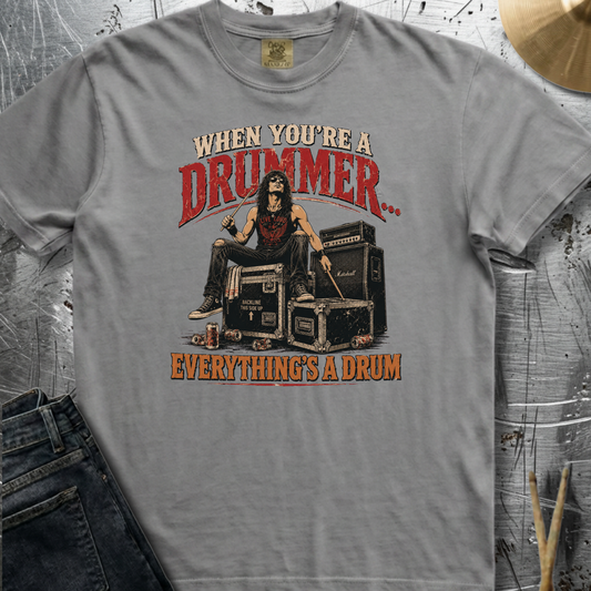 When you're a drummer (stage) - Premium Tee