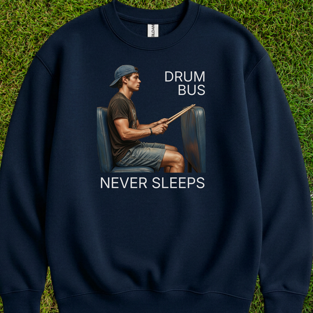 Drum bus never sleeps (version 1) - Sweatshirt