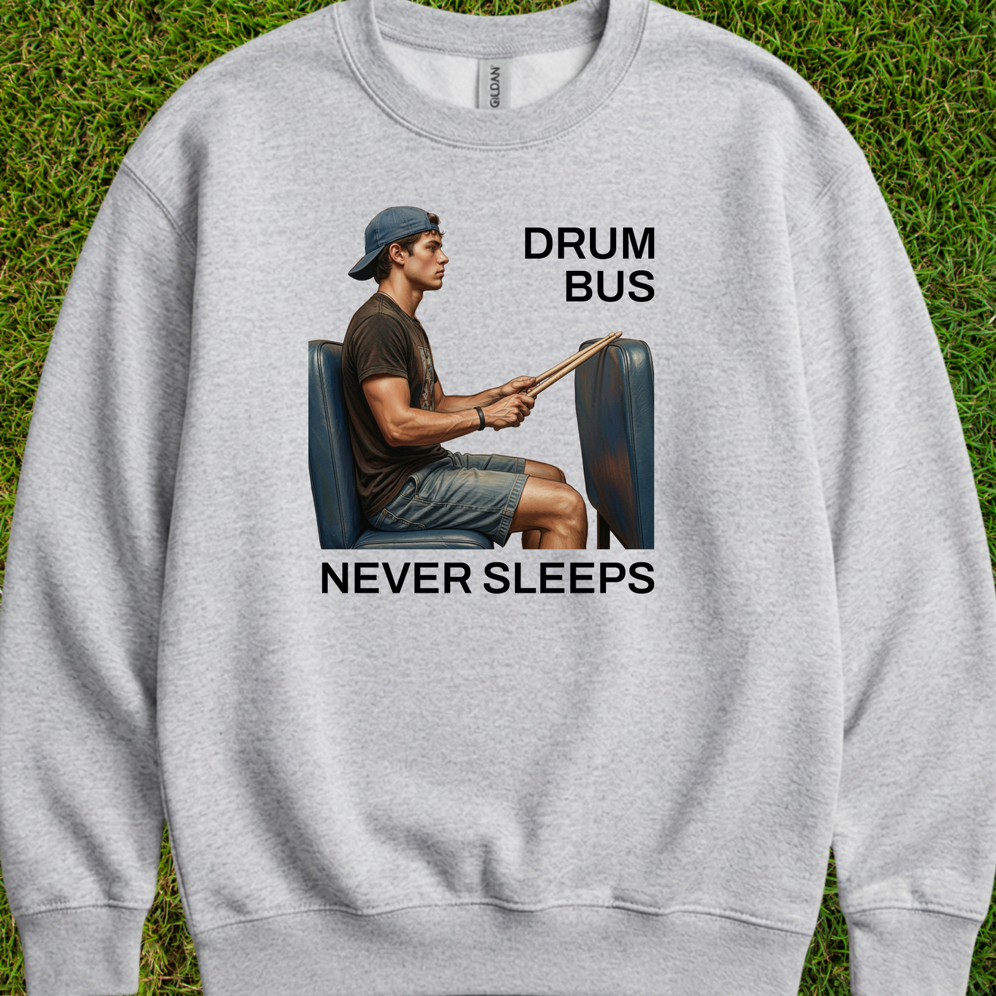 Drum bus never sleeps (version 1) - Sweatshirt