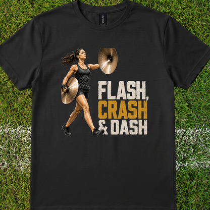 Flash, crash, dash (version 1) - Quality Tee