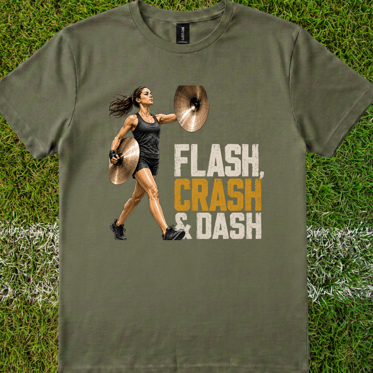 Flash, crash, dash (version 1) - Quality Tee