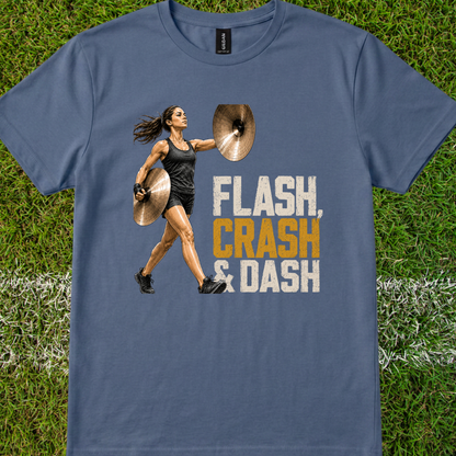 Flash, crash, dash (version 1) - Quality Tee