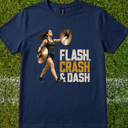 Flash, crash, dash (version 1) - Quality Tee