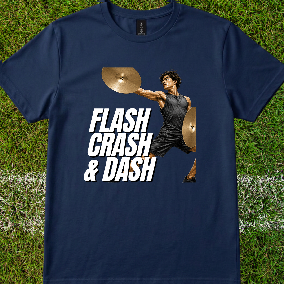 Flash, crash, dash (version 2) - Quality Tee
