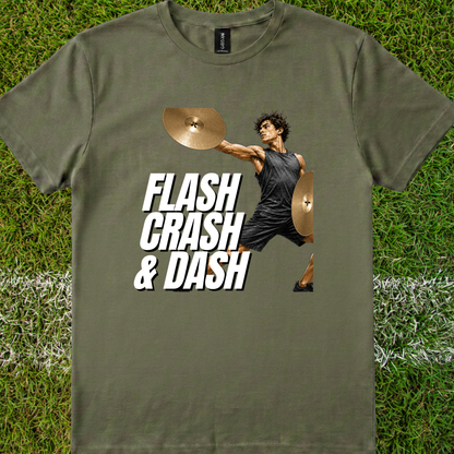 Flash, crash, dash (version 2) - Quality Tee