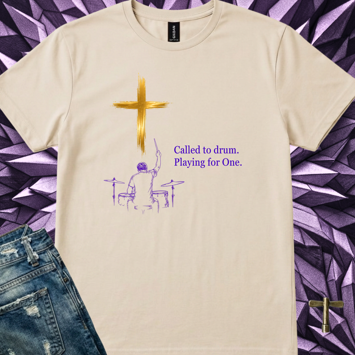 Called to drum (version 2) - Quality Tee