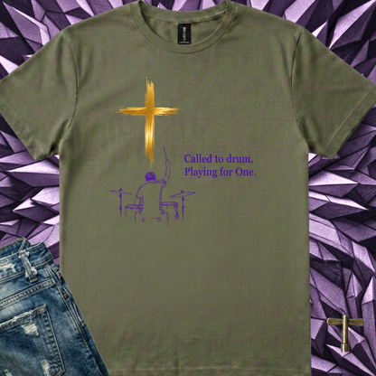 Called to drum (version 2) - Quality Tee