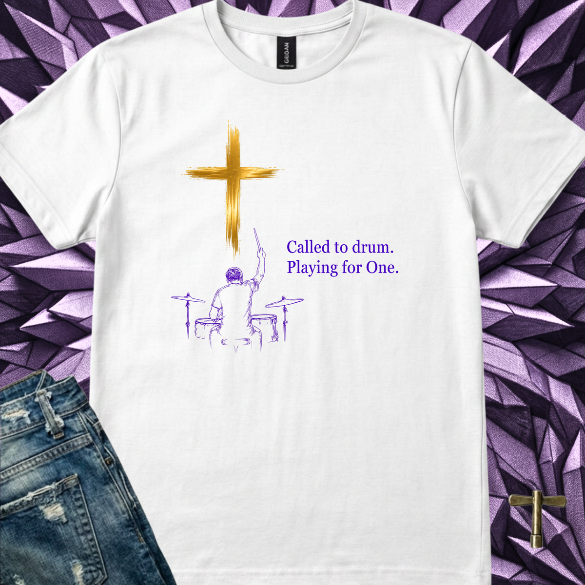 Called to drum (version 2) - Quality Tee
