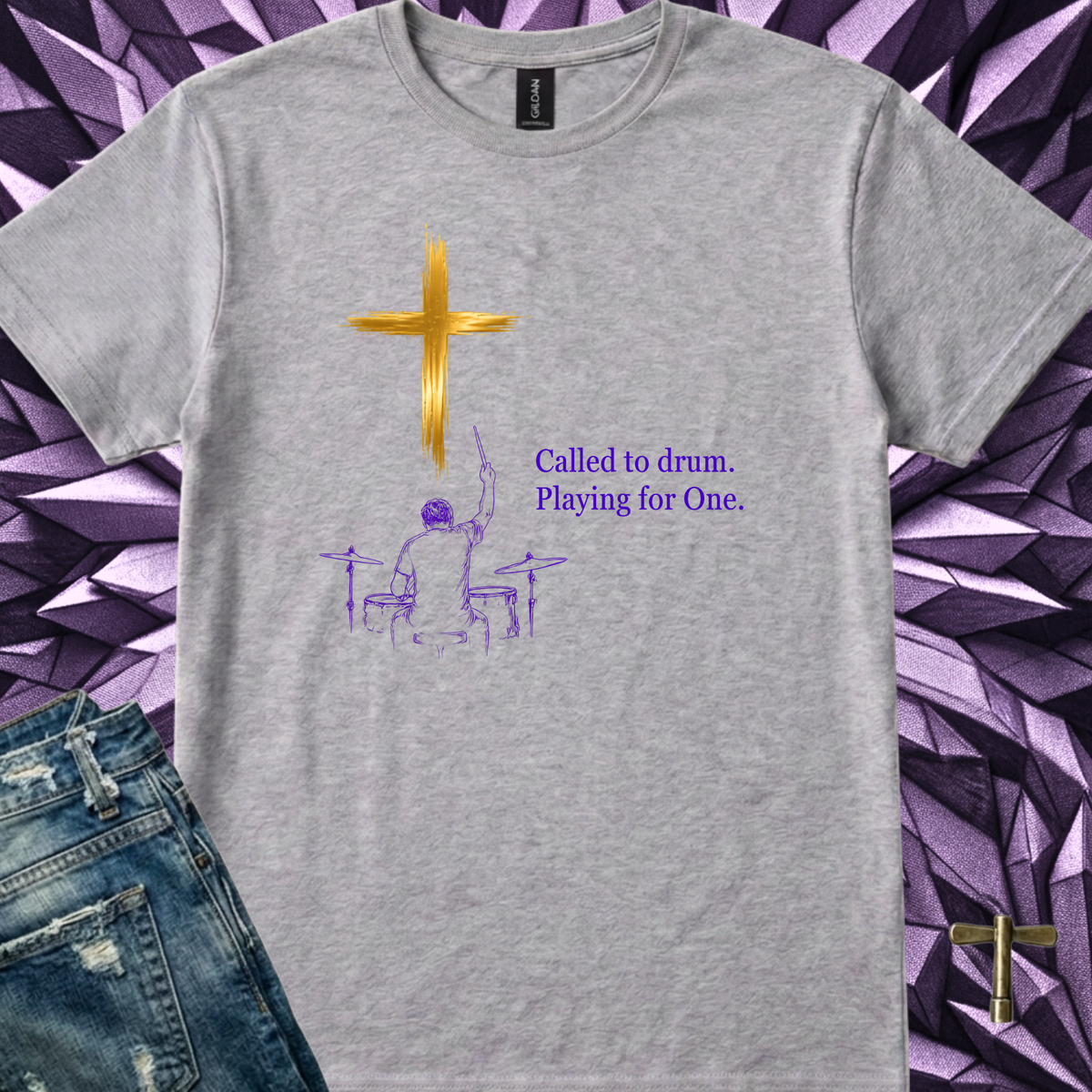 Called to drum (version 2) - Quality Tee