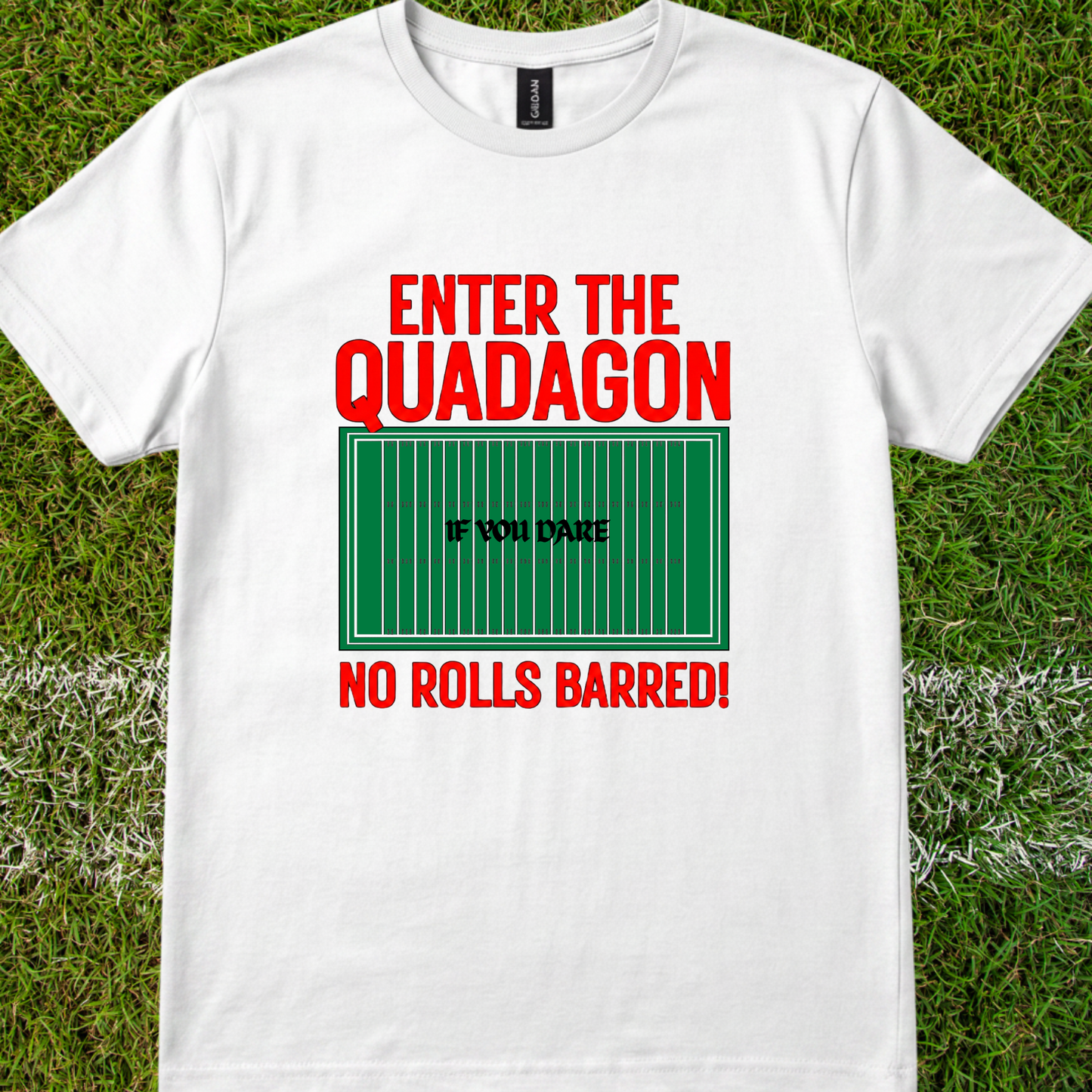 Enter the quadagon - Quality Tee