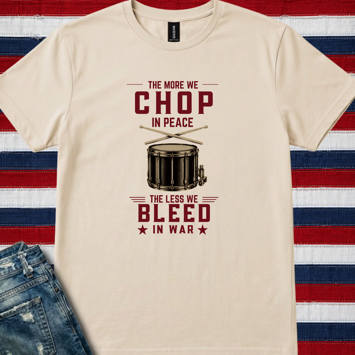 The more we chop - Quality Tee