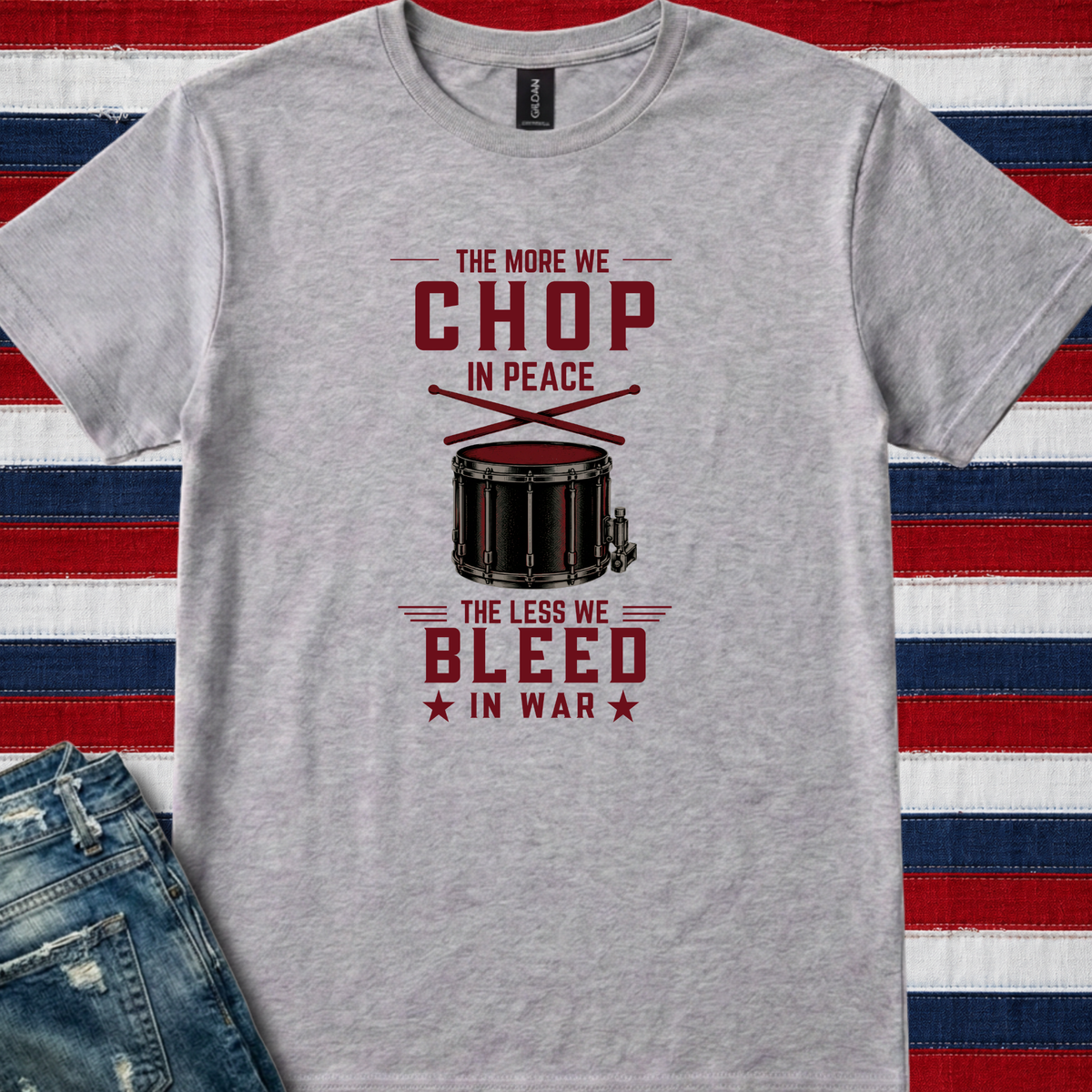 The more we chop - Quality Tee