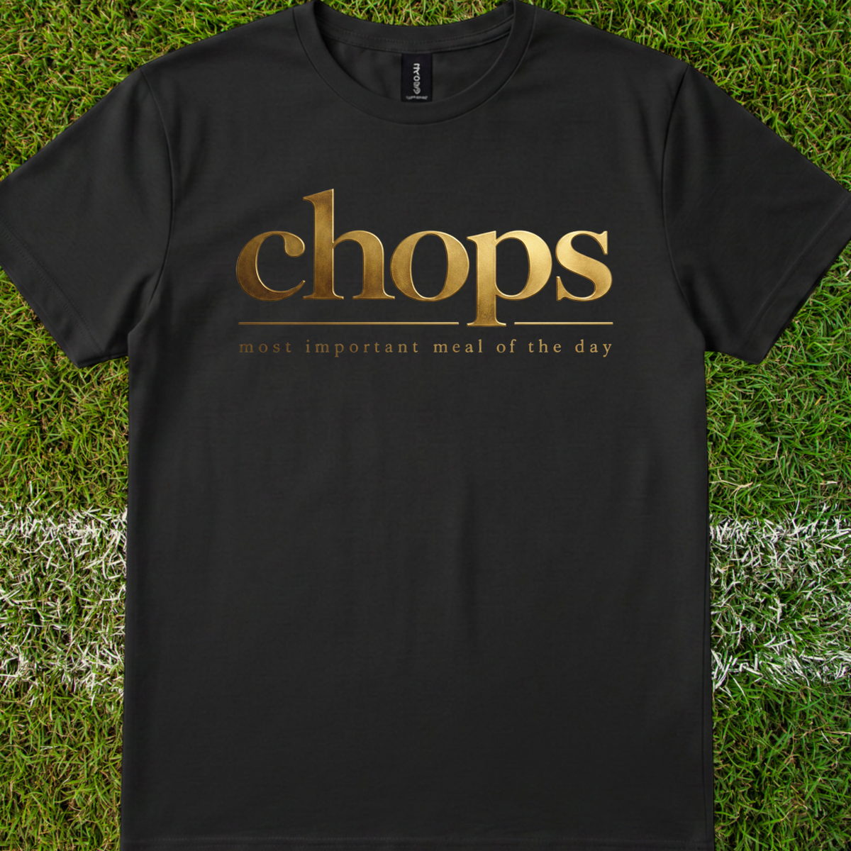 Chops, most important meal (marching) - Quality Tee