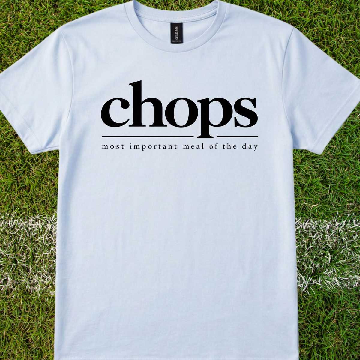Chops, most important meal (marching) - Quality Tee